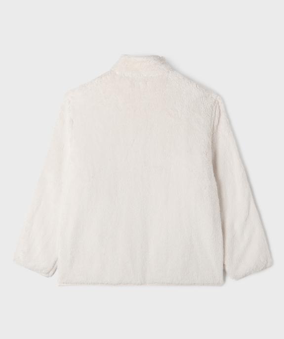 Sweat zippé polaire ado garçon vue3 - GEMO (JUNIOR) - GEMO