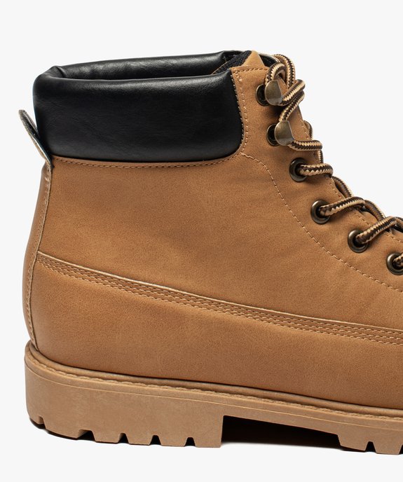 Chaussures montantes Homme à semelle crantée - Les Supaires vue6 - GEMO (CASUAL) - GEMO