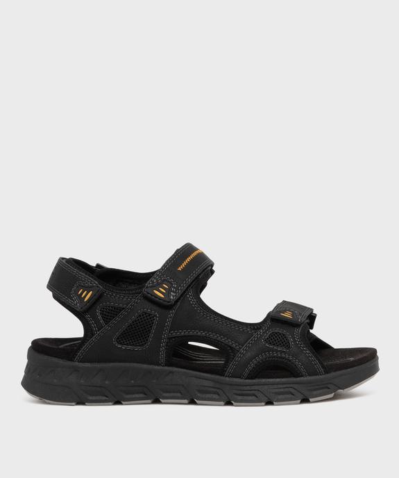 Sandales look sportif à scratch homme - Redlife vue1 - RELIFE - GEMO