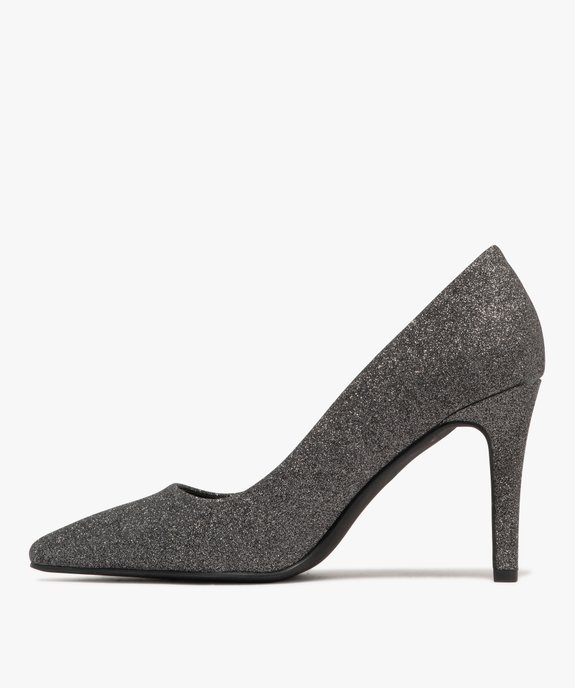 Escarpins femme à talon aiguille et bout pointu  vue4 - GEMO(URBAIN) - GEMO