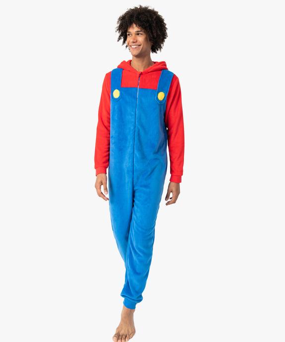 Combinaison d'intérieur homme douillette - Super Mario vue1 - MARIO - GEMO
