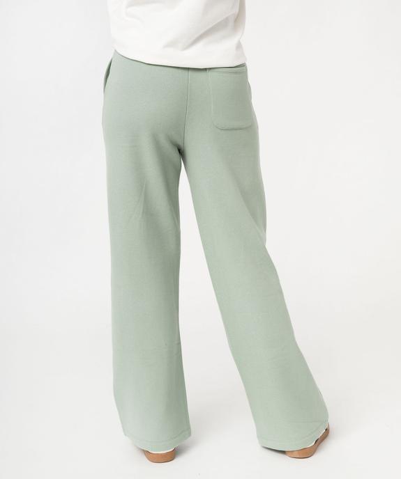Jogging large en molleton doux imprimé femme - Camps United vue3 - CAMPS - GEMO