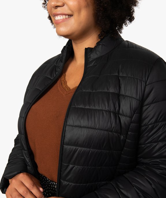 Blouson femme grande taille matelassé à col montant vue2 - GEMO (G TAILLE) - GEMO