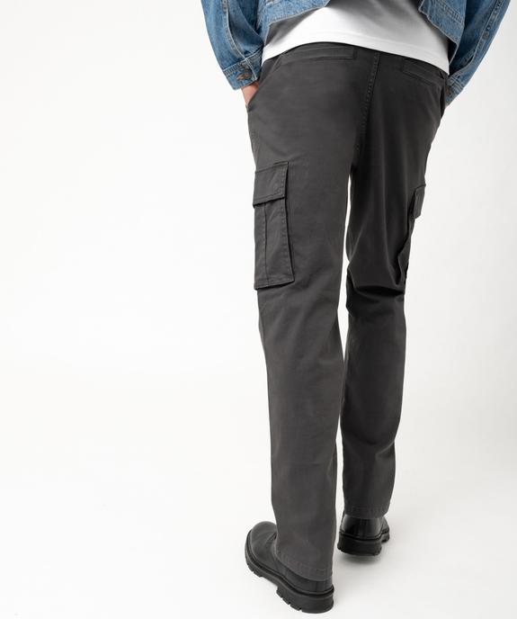 Pantalon cargo coupe Regular homme vue3 - GEMO 4G HOMME - GEMO