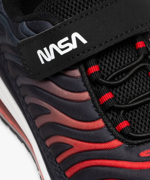 Baskets en textile avec semelle bulle d’air garçon - NASA vue6 - NASA - GEMO
