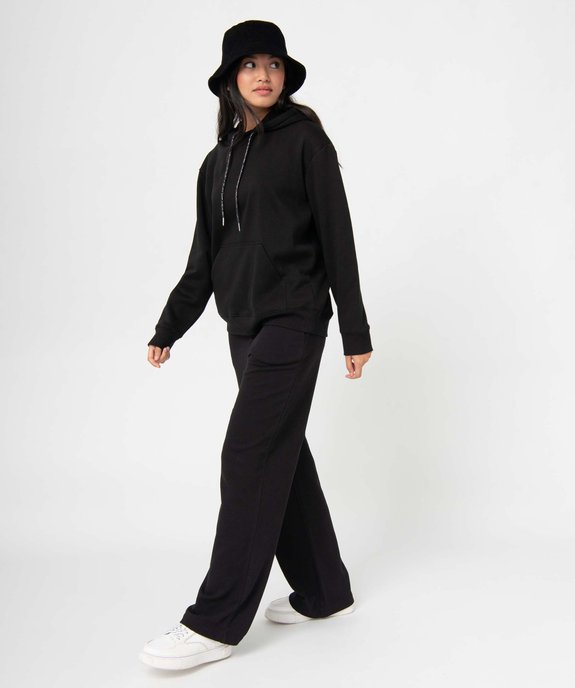 Pantalon de jogging pour femme coupe ample vue5 - GEMO(FEMME PAP) - GEMO