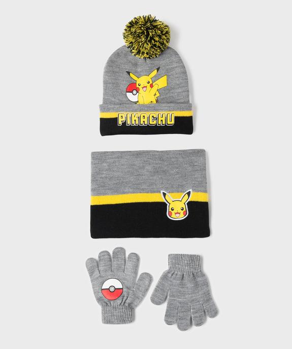 Ensemble hiver garçon (3 pièces) - Pokemon - POKEMON Ensemble hiver garçon (3 pièces) - Pokemon vue1 - POKEMON - GEMO