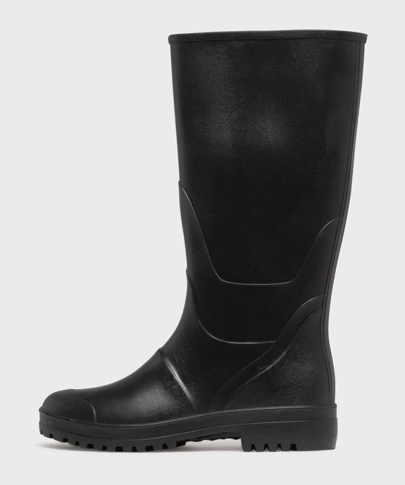 Bottes de pluie homme à semelle crantée contrastée vue9 - URBAN STEPS - GEMO