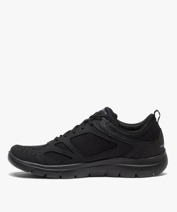 Baskets homme légères en mesh uni – Skechers Summits vue3 - SKECHERS - GEMO