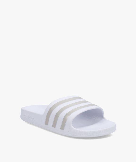 Mules de piscine femme bicolores – Adidas Adilette Aqua vue2 - ADIDAS - GEMO