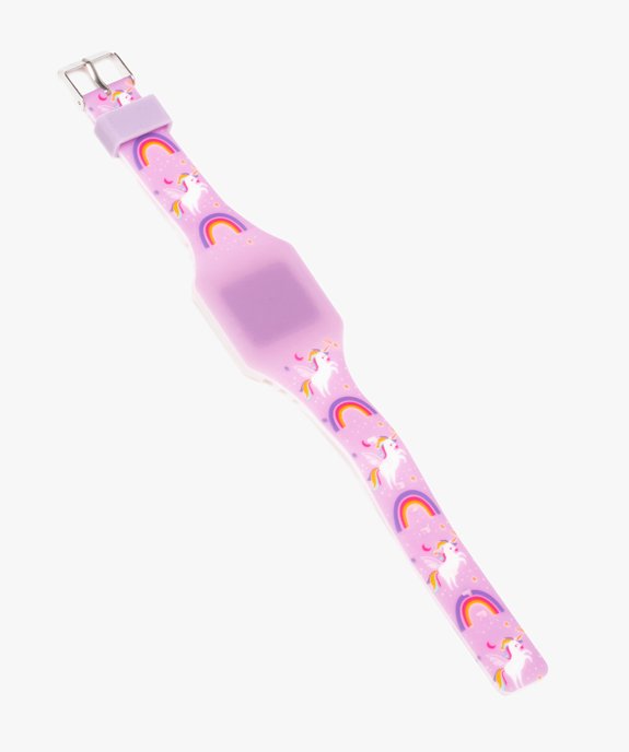 Montre enfant Touch ultra plate Pop Watch - be Mix vue2 - GEMO (ENFANT) - GEMO