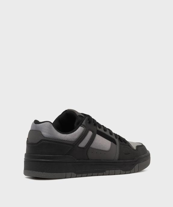 Baskets basses à lacets style skateshoes homme vue4 - 5 MILES - GEMO