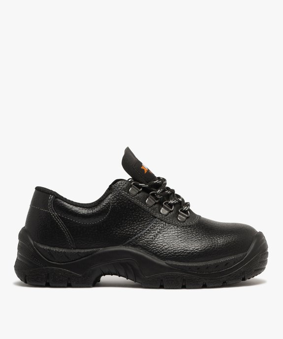 Chaussures de sécurité homme low-cut dessus en cuir grainé vue1 - GEMO (EQUIPT) - GEMO