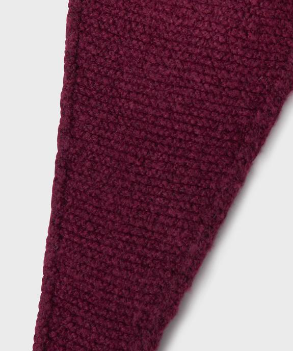 Écharpe douce forme étroite à pointes biseautées femme vue2 - GEMO (ACCESS) - GEMO