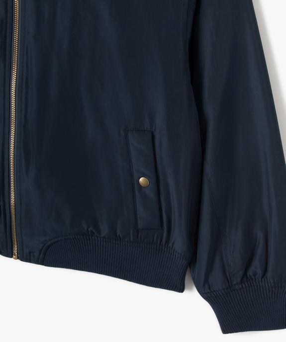 Blouson bomber léger déperlant garçon vue2 - GEMO 4G FILLE - GEMO