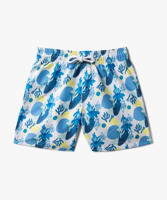 Short de bain garçon à motifs marins vue1 - GEMO (ENFANT) - GEMO