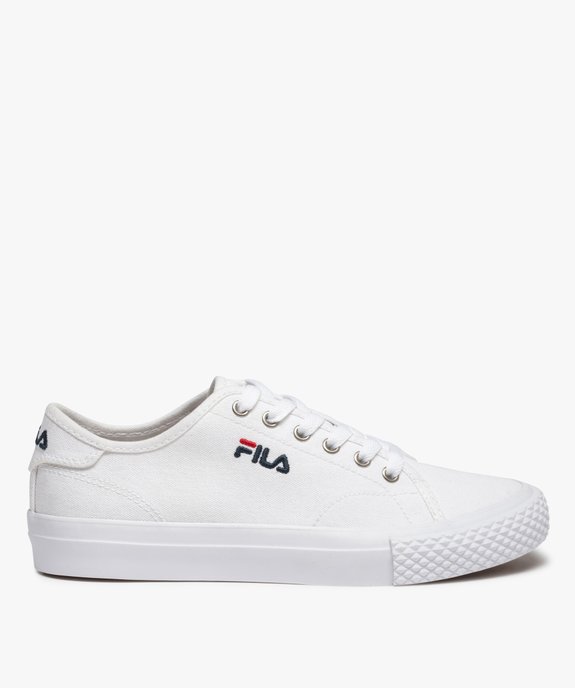 Tennis femme en toile unie à lacets – Fila Pointer  vue1 - FILA - GEMO