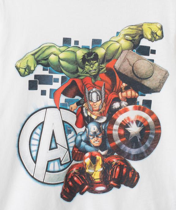 Tee-shirt garçon à manches longues motif Avengers - Marvel vue2 - MARVEL DTR - GEMO