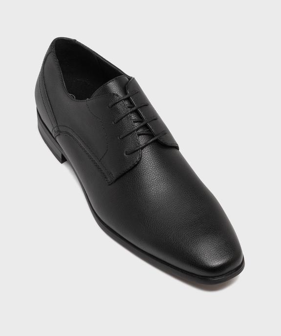 Derbies grainées à bout carré homme vue6 - MARIO BALDANO - GEMO