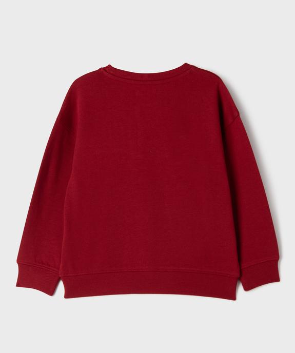 Sweat de Noël imprimé garçon vue3 - GEMO 4G GARCON - GEMO