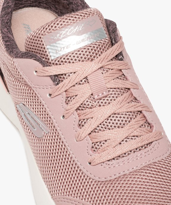 Baskets femme légères avec détails métallisés - Skechers vue6 - SKECHERS - GEMO