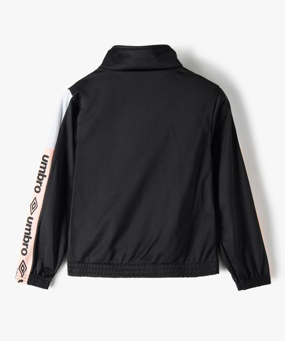 Survêtement fille 2 pièces : sweat zippé + pantalon - Umbro vue3 - UMBRO - GEMO