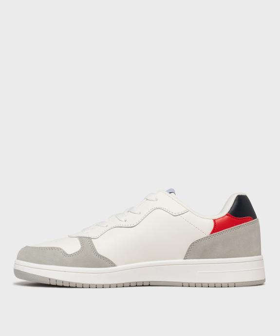 Baskets basses multicolores à lacets garçon - Ellesse vue4 - ELLESSE - GEMO