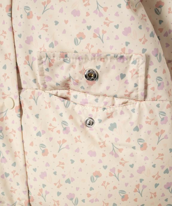 Doudoune à capuche bébé fille - GEMO(BEBE DEBT) Doudoune à capuche bébé fille vue4 - GEMO(BEBE DEBT) - GEMO