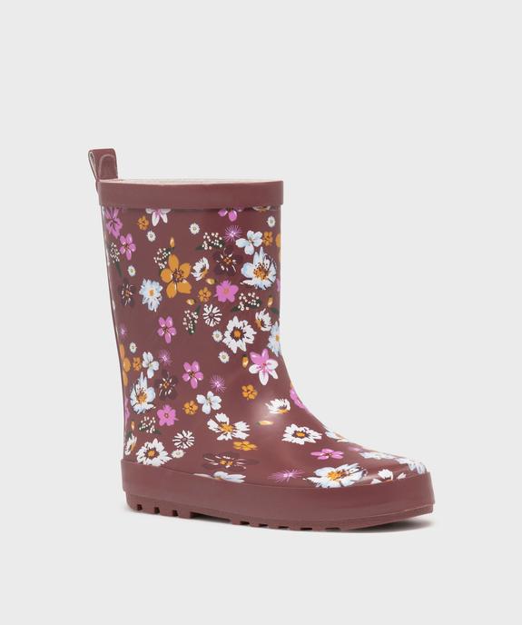 Bottes de pluie à motifs fleuris fille - Lovely Wings vue2 - LOVELY WINGS - GEMO