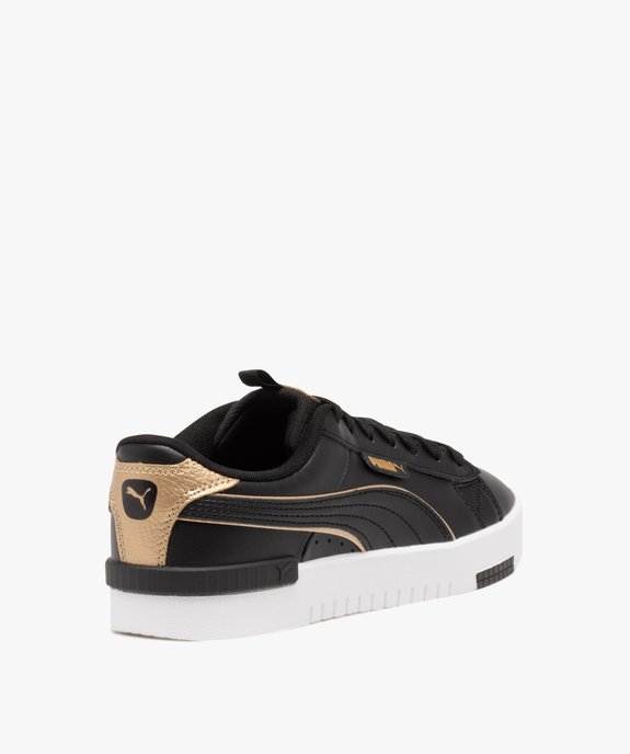 Baskets femme unies avec détails métallisés - Puma vue4 - PUMA - GEMO