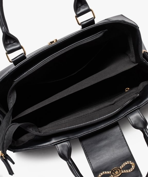 Sac à main grand format avec bandoulière amovible femme vue3 - GEMO (ACCESS) - GEMO