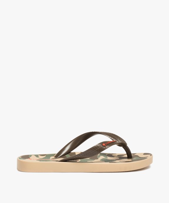 Tongs garçon imprimées camouflage - Copacabana vue2 - COPACABANA - GEMO