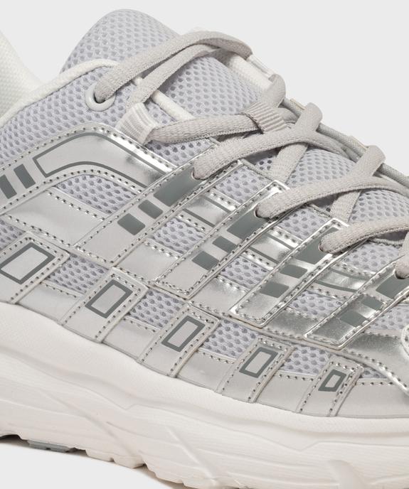 Baskets de running légères en mesh homme - 5 Miles vue6 - 5 MILES - GEMO