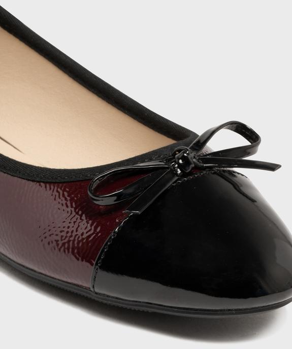 Ballerines vernies bicolores femme vue6 - VALENTINA BALDA - GEMO