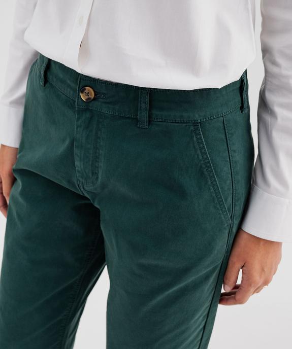 Pantalon chino coupe regular femme vue2 - GEMO(FEMME PAP) - GEMO