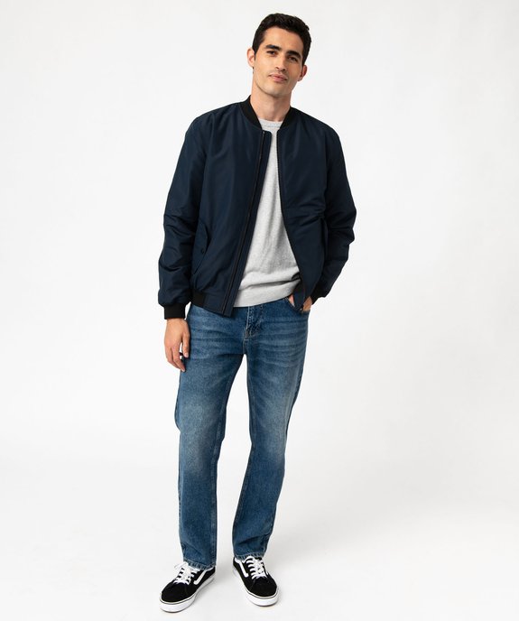 Pull à col rond en coton homme vue5 - GEMO (HOMME) - GEMO