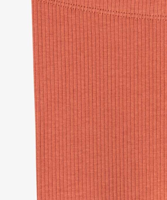 Legging en maille côtelée avec bas froncé bébé fille  vue2 - GEMO 4G BEBE - GEMO