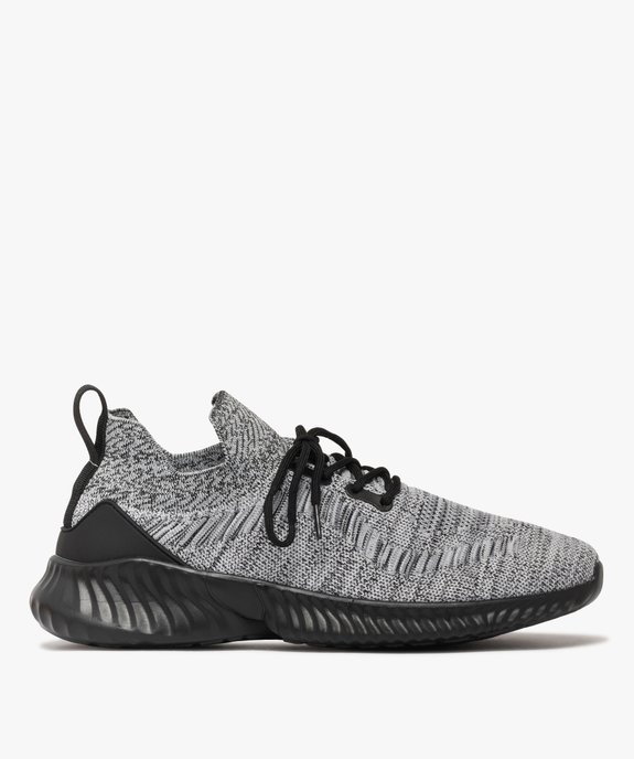 Baskets en mesh à col souple élastique avec semelle épaisse homme vue1 - BOTTESINI - GEMO