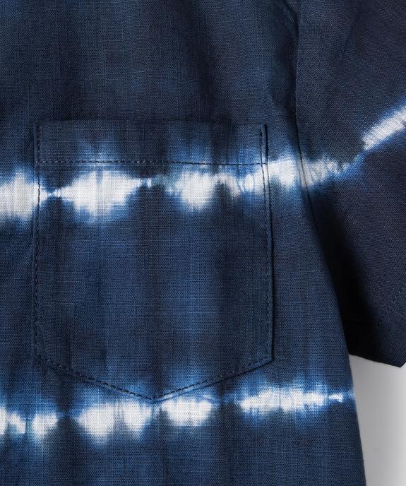 Chemise garçon à manches courtes tie-and-dye vue2 - GEMO (ENFANT) - GEMO