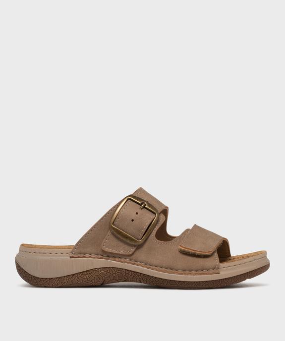 Mules deux brides spéciales confort femme vue1 - G'FLEX - GEMO