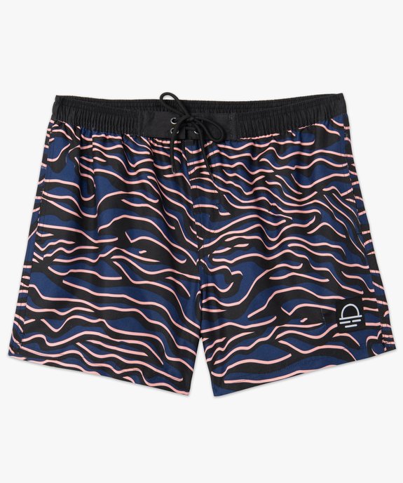 Short de surf homme à motifs abstraits vue5 - GEMO (PLAGE) - GEMO