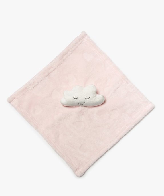 Doudou plat nuage en maille peluche extra douce vue2 - GEMO (ACCESS) - GEMO