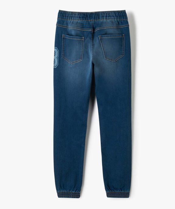 Jegging garçon délavé à taille élastiquée - Camps United vue4 - CAMPS UNITED - GEMO