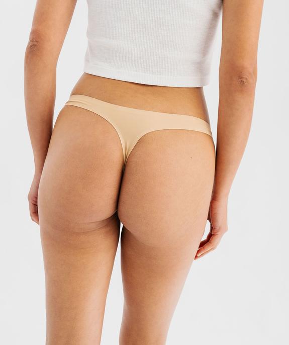 String en microfibre femme (lot de 2) vue2 - GEMO(HOMWR FEM) - GEMO