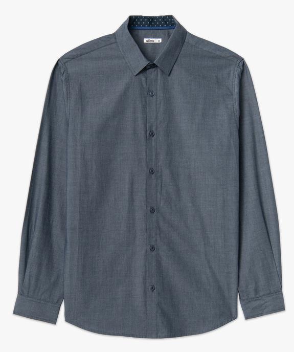 Chemise homme à micro-motifs vue4 - GEMO (HOMME) - GEMO