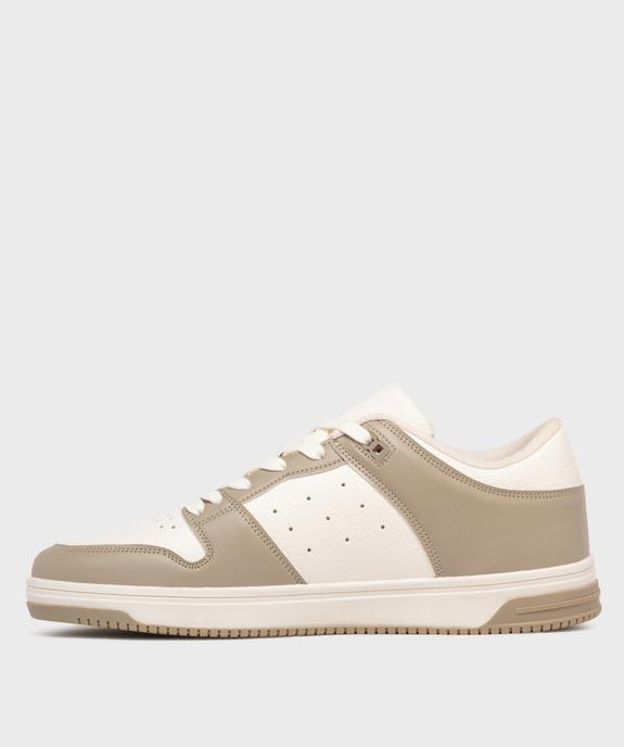 Baskets basses multi-matières homme - Camps United vue3 - CAMPS GEMO FOR GOOD - GEMO