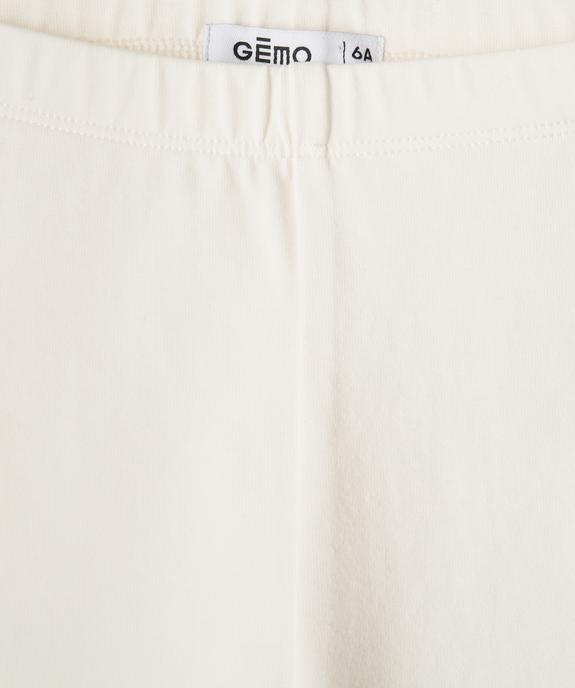 Legging fille en maille plus résistante vue1 - GEMO 4G FILLE - GEMO