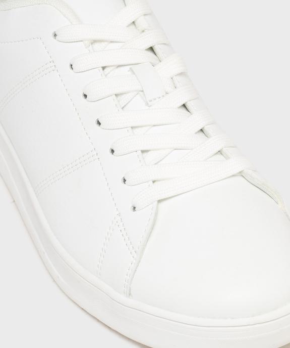 Baskets basses à lacets unies look urbain homme - 5 Miles vue6 - 5 MILES - GEMO