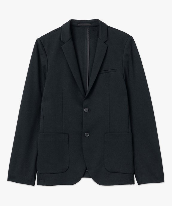 Veste de costume homme en matière stretch vue4 - GEMO (HOMME) - GEMO