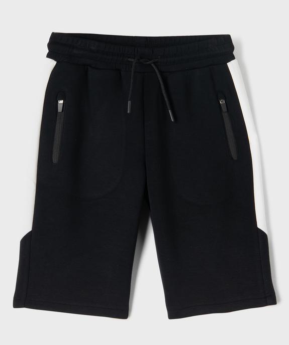 Bermuda de sport en maille extensible garçon vue1 - GEMO (JUNIOR) - GEMO